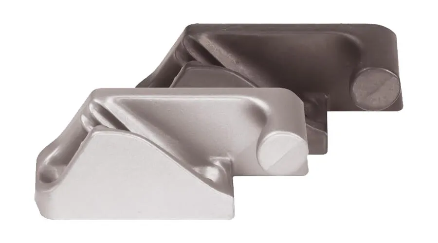 Klemme mit seitlicher Öffnung (CL217-II) Anthrazit  Alu anodisiert