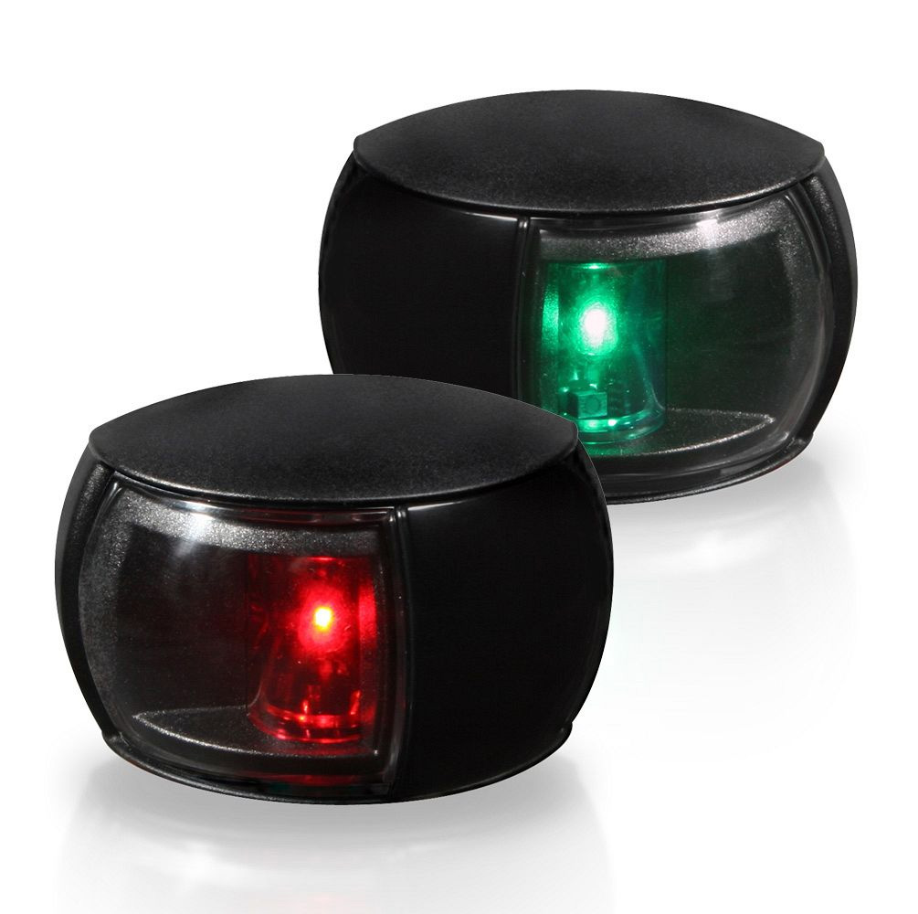 Positionsleuchte LED Schwarz Steuer- und Backbord