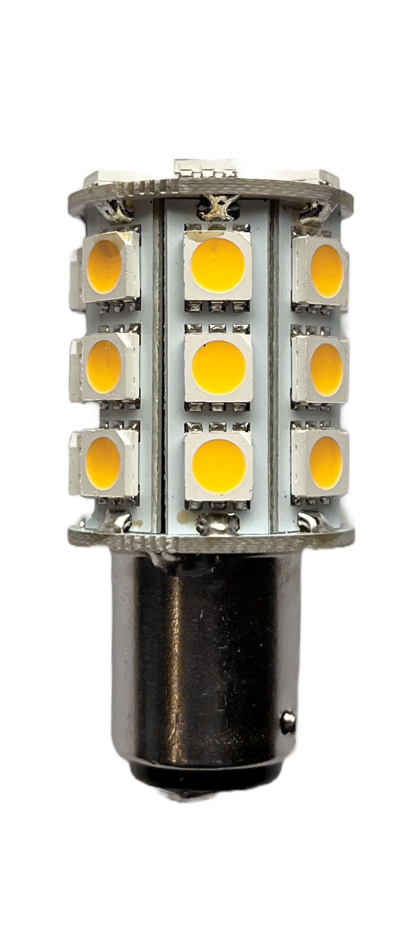 LED Sockellampe multivolt 27 Dioden/BaY15d