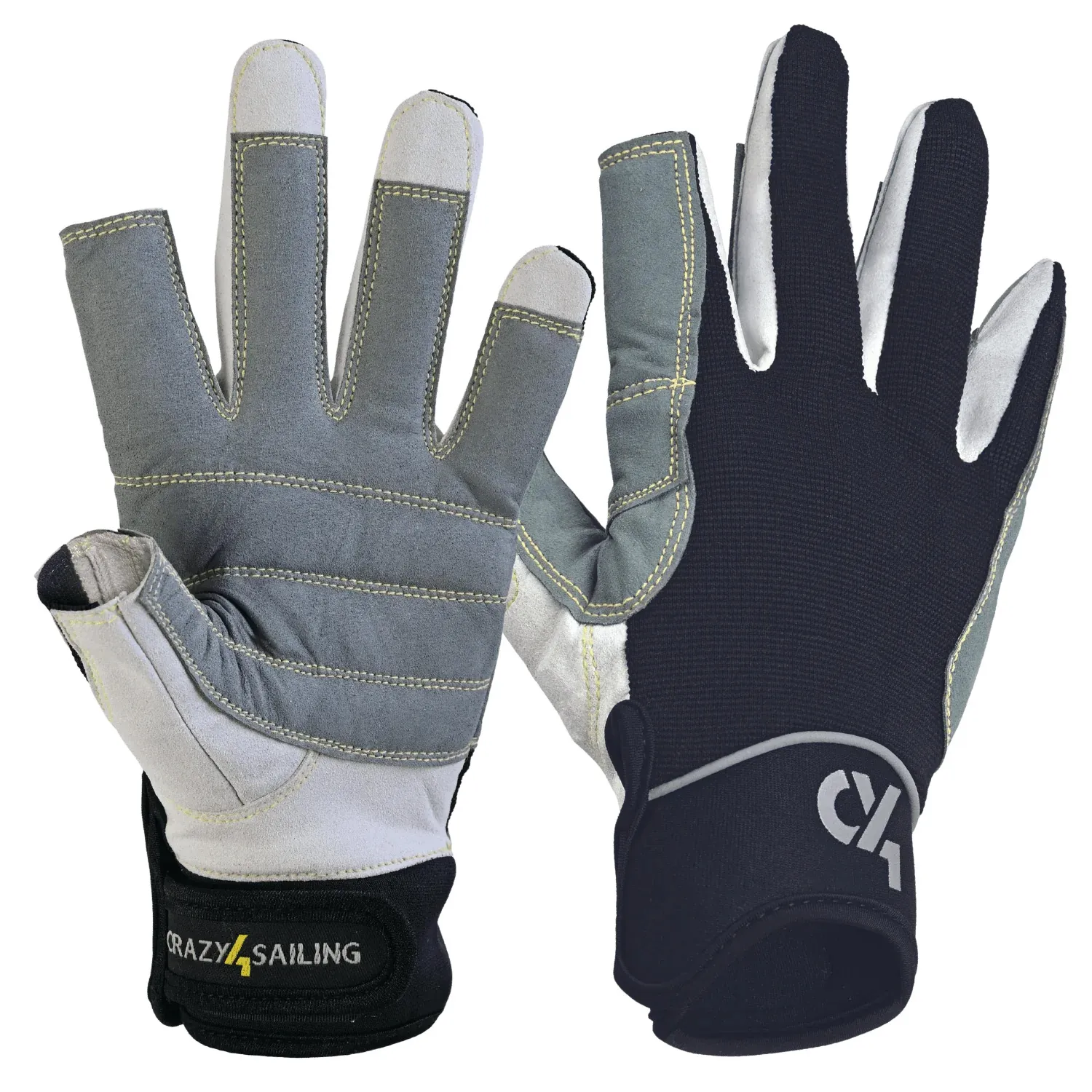 Segelhandschuhe C4S Zwei Finger offen S
