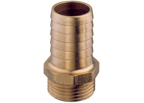 Schlauchanschluss Messing Gewinde-Ø 3/4" Schlauch-Ø 20 mm