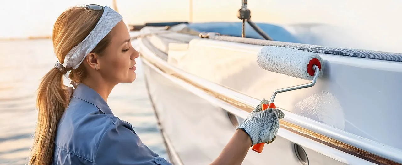 Bootslacke schützen Boote vor Korrosion und Witterungseinflüssen.