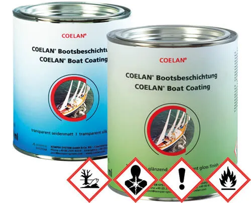 Bootsbeschichtung transparent-Coelan