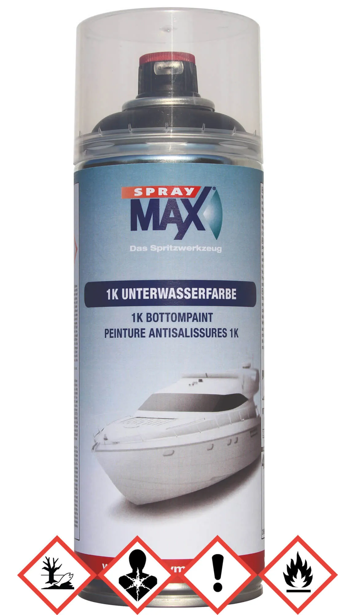 Unterwasserspray Schwarz