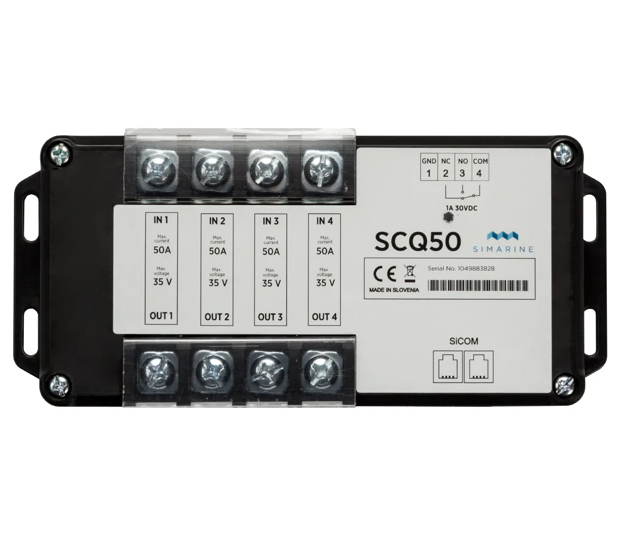 Quatro-Shunt 4x50A-SCQ50