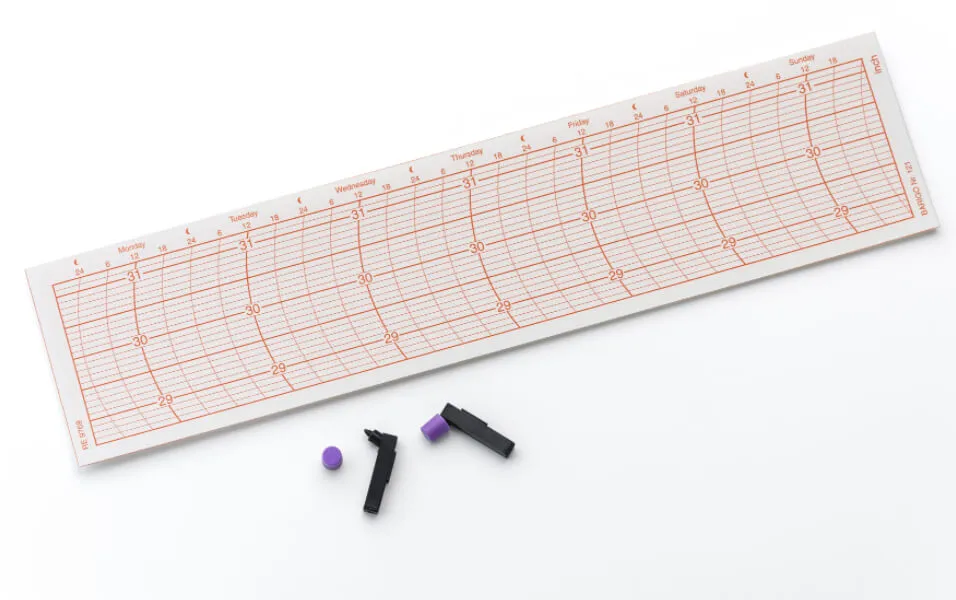 Ersatz Langzeit-Faserschreiber für Barograph mechanisch 
