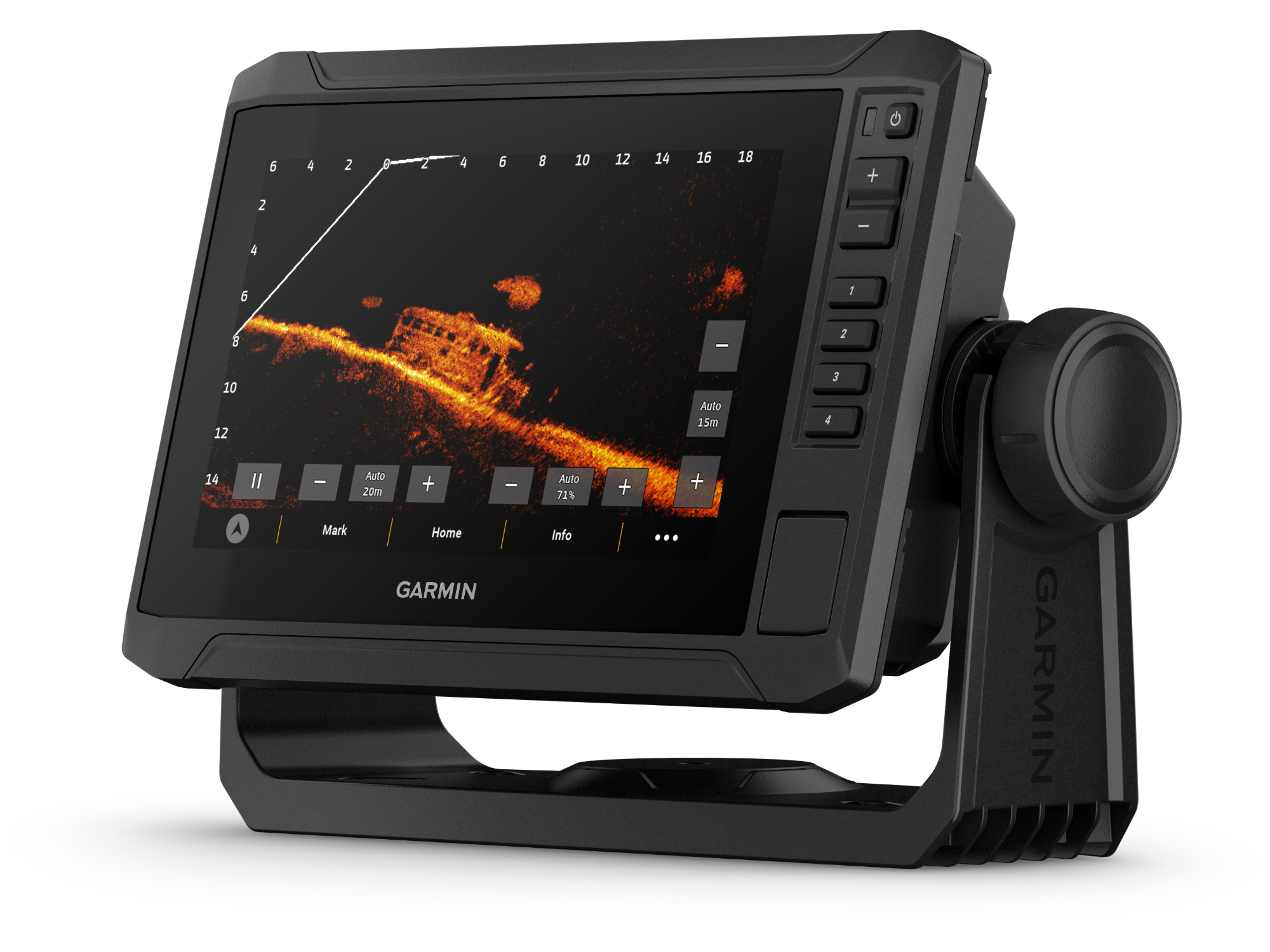 Echomap UHD2 Touch Serie 7 Zoll kein Geber