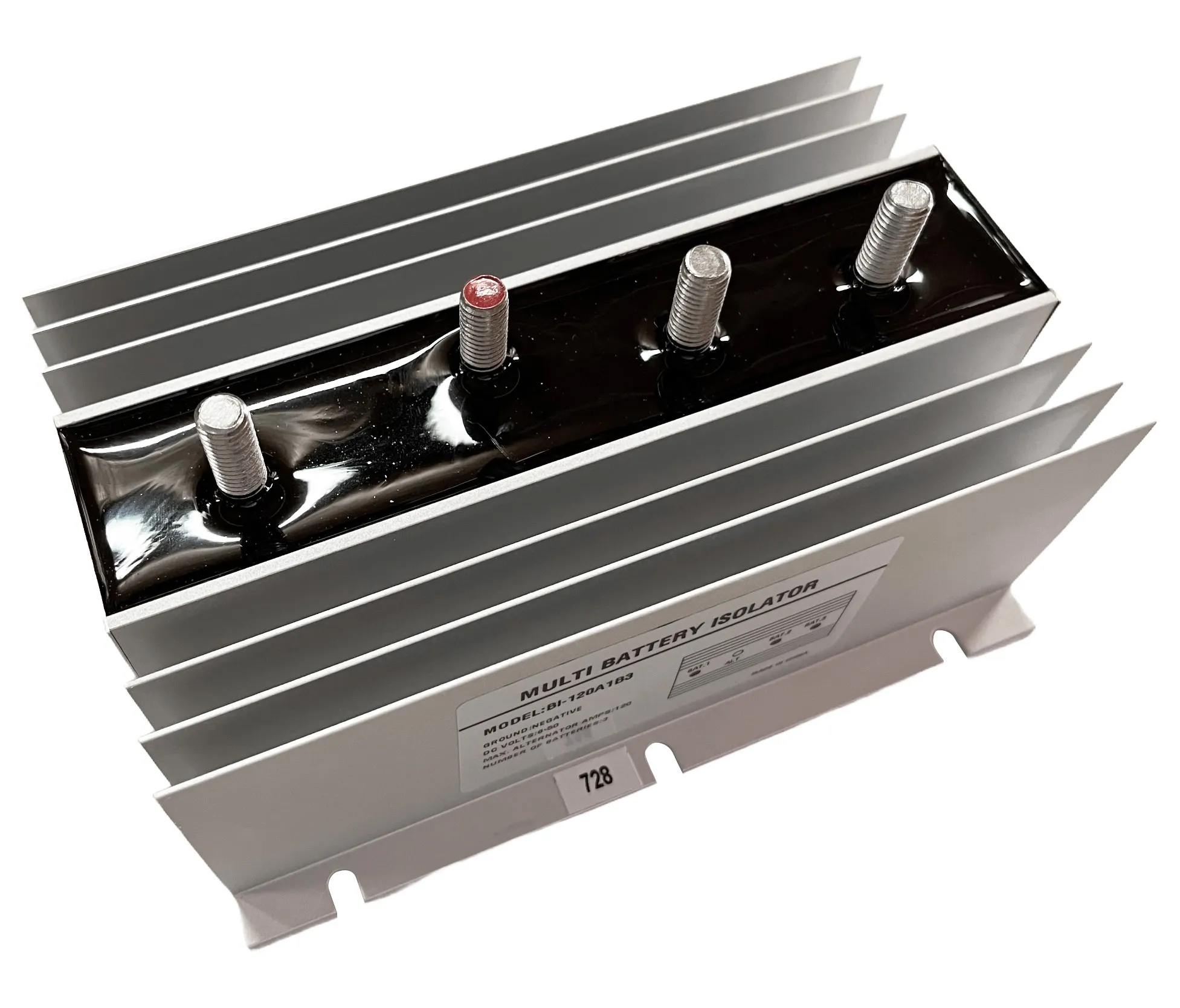 Trenndiode für drei Batterien