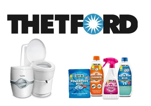 Thetford ist Markführer mobilen WC-Systemen und Toilettenzusätzen
