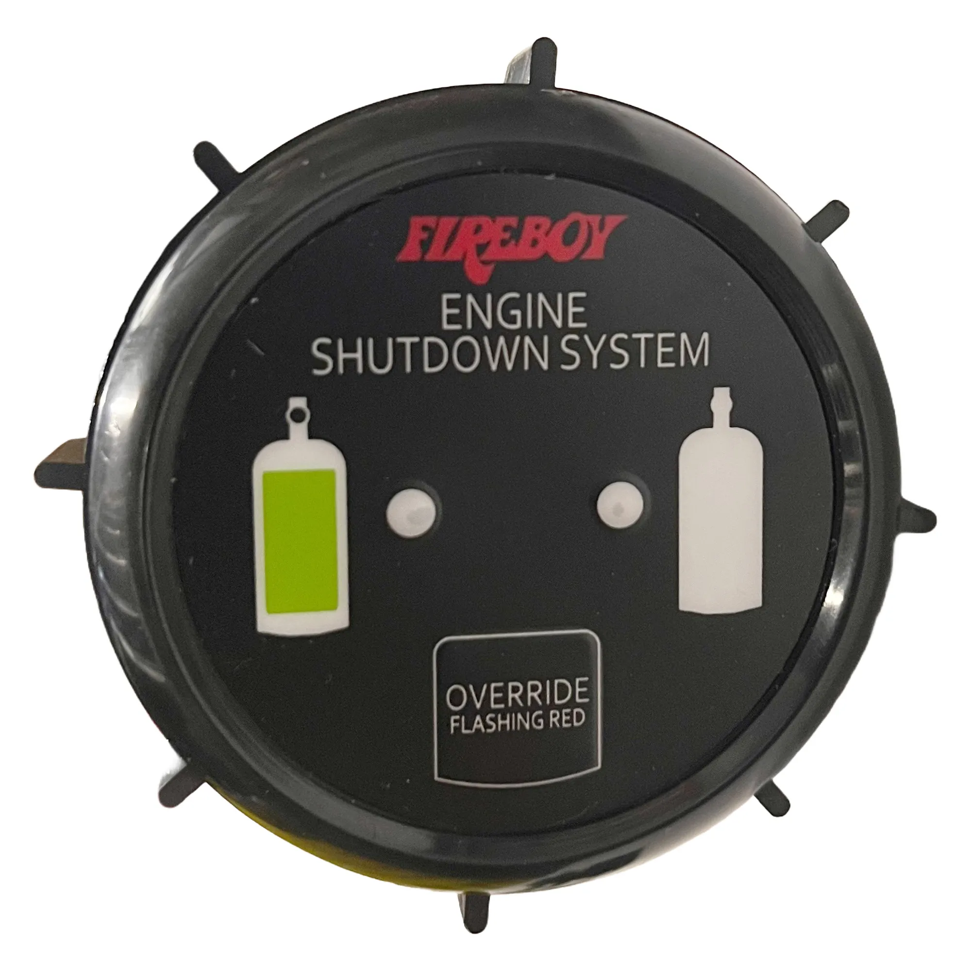 Deluxe-Entladealarm Diesel Schwarz