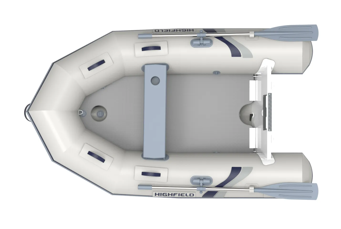 Schlauchboot Roll Up PVC L 252 cm  Aluboden