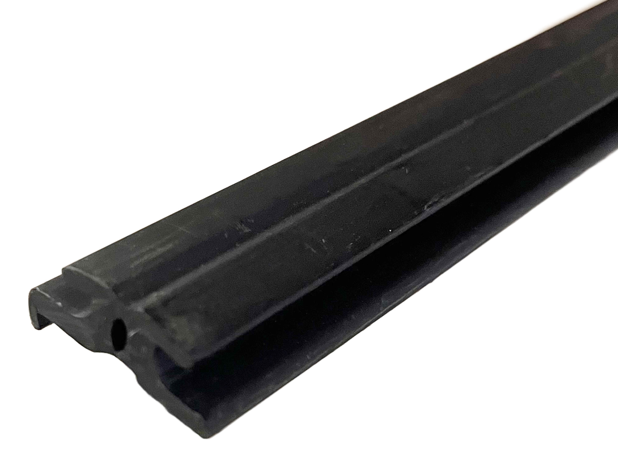 Basisprofil 30 mm breit Scheuerprofil Radial Schwarz