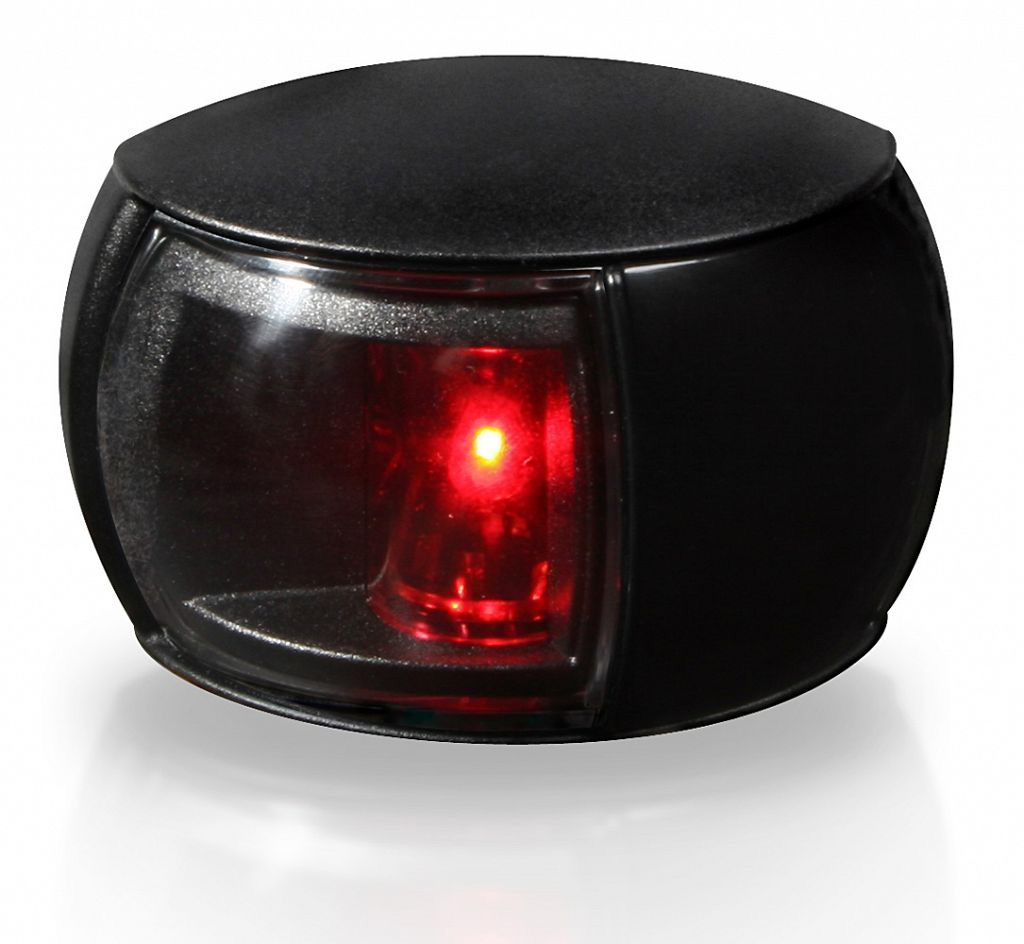 Positionsleuchte LED Schwarz Backbord 2 W