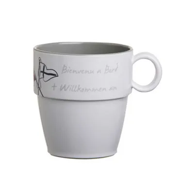 6er Set Kaffeetassen Welcome on Board